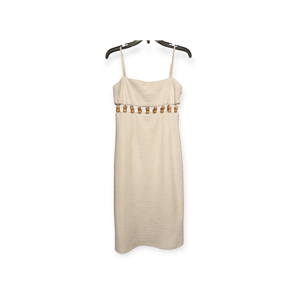 ANTONIO MELANI Cream Midi Dress
